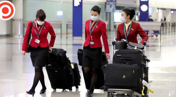 การบินพลเรือนจีนแนะแอร์โฮสเตส “สวมผ้าอ้อม” เลี่ยงเข้าห้องน้ำ ป้องกัน COVID-19