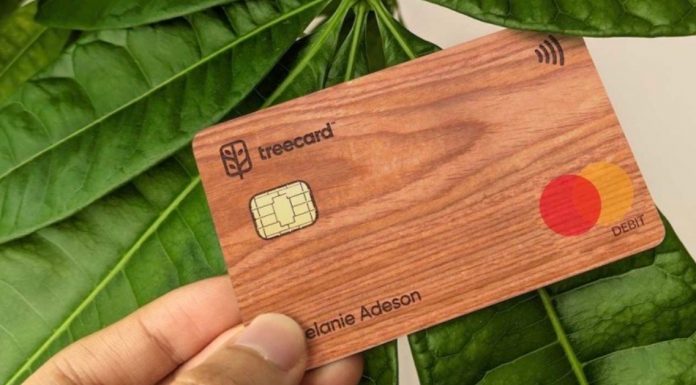 TreeCard บัตรเดบิต “รักษ์โลก” ที่ทำจากไม้ ใช้จ่ายพร้อมช่วย “ปลูกป่า”