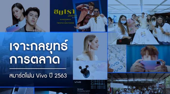 เจาะกลยุทธ์การตลาด Vivo ปี 2563 ก้าวสู่แบรนด์สมาร์ตโฟนครองใจผู้บริโภคชาวไทย