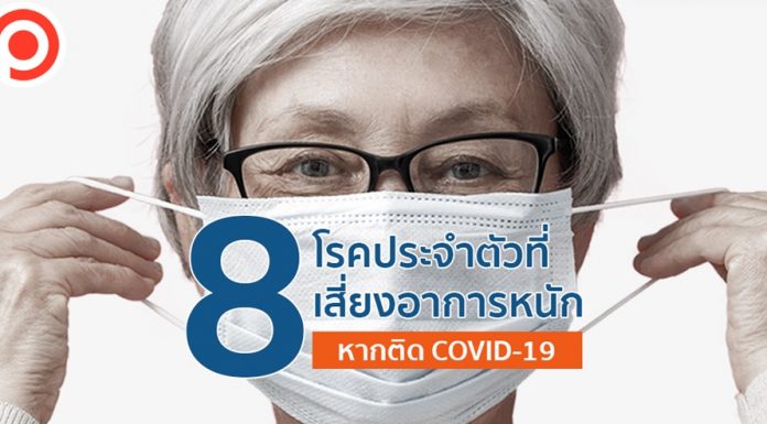ระวัง! 8 โรคประจำตัว เสี่ยงอาการรุนแรงหากติด COVID-19