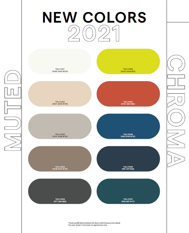 เปิด 10 เทรนด์ u201cสีทาบ้านu201d ประจำปี 2021 จาก TOA  Positioning Magazine