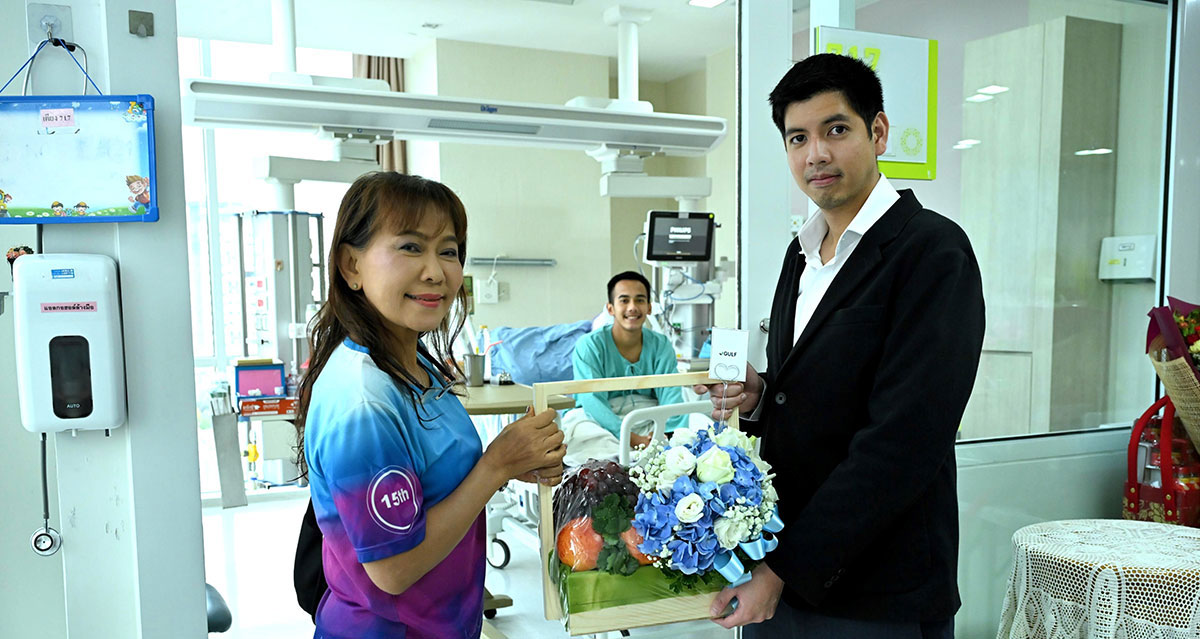 GULF ส่งกำลังใจต่อเนื่อง มอบเงิน 2 ล้านบาท จาก ‘กองทุน 100 ล้าน’ เยียวยา 2 ทหาร สูญเสียขาจากเหตุเหยียบทุ่นระเบิดในพื้นที่ชายแดนไทย-กัมพูชา