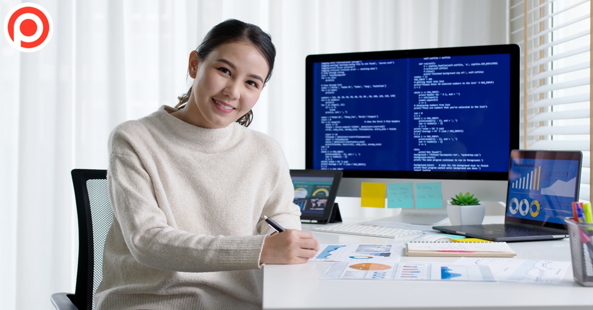 Asia,People,Mba,College,Woman,Work,At,Home,Office,Smile