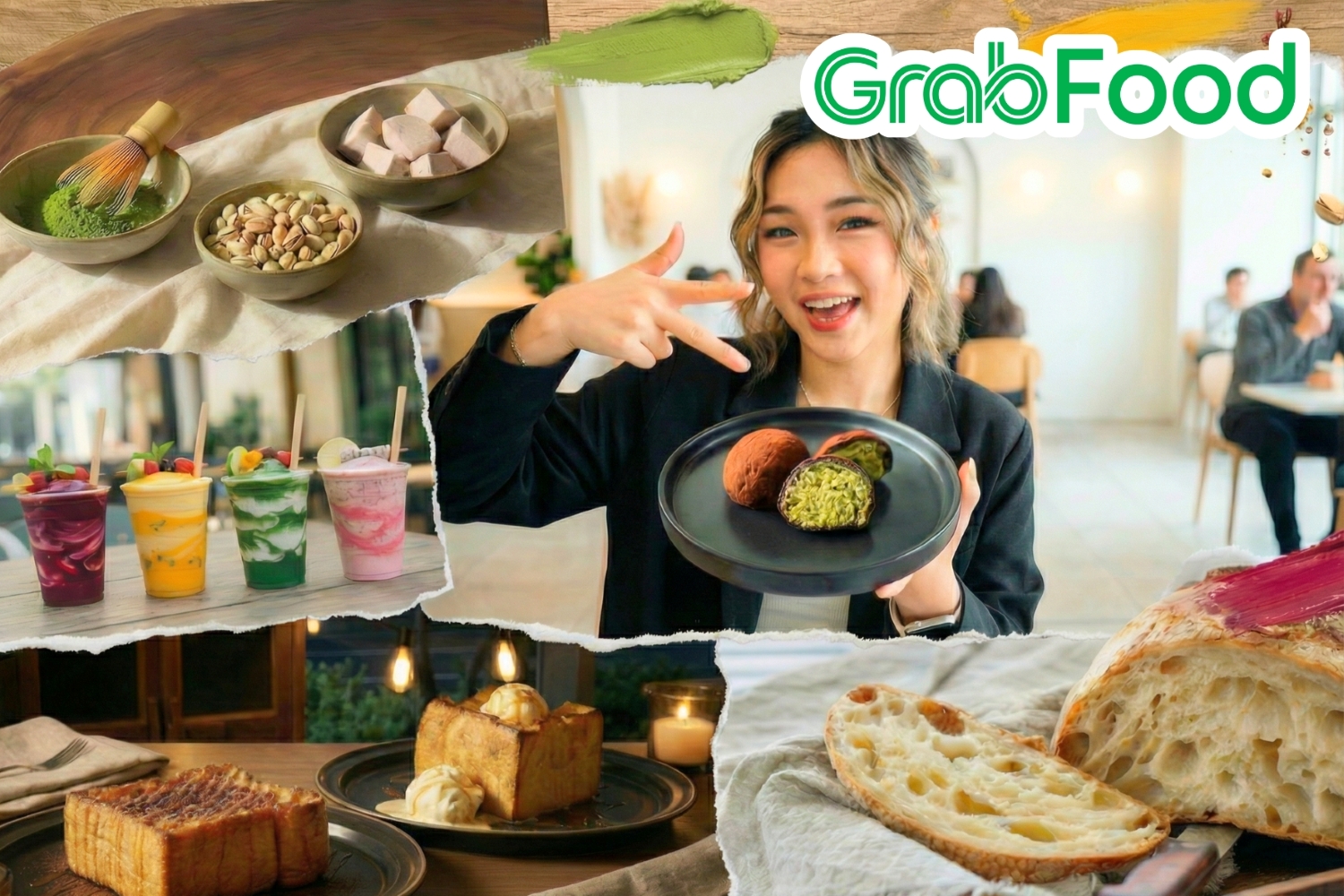‘Grab’ ฟันธง 5 เทรนด์อาหารที่ได้ไปต่อปี 2026 ‘พิสตาชิโอ-เผือก-คราฟท์เบเกอรี่-เครื่องดื่มคัสตอม’ พร้อมจับตา ‘ฮาลาลอีโคโนมี’