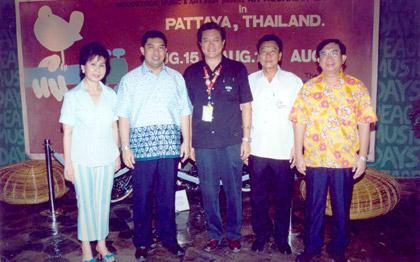 ฮาร์ดร็อค พัทยาร่วมให้การต้อนรับประธานเปิดเทศกาลท่องเที่ยวสีสันตะวันออก