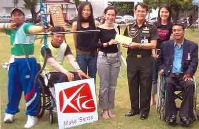 เคทีซี อัดฉีดนักกีฬาคนพิการพิชิตเหรียญพาราลิมปิกเกมส์