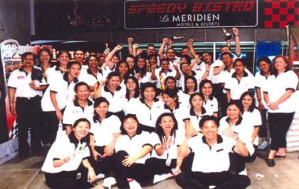 เลอ เมอริเดียน จัดงานปาร์ตี้ประจำปีพร้อมแข่งขันโก-คาร์ท