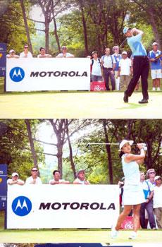 โมโตโรล่า ร่วมสนับสนุนการแข่งขันกอล์ฟการกุศล ไทเกอร์ สกินส์ 2005