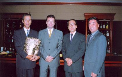 แพน แปซิฟิค เลี้ยงต้อนรับประธานแจลแพคคนใหม่