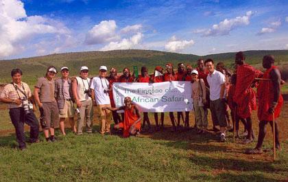 คนรุ่นใหม่ประทับใจกับเสน่ห์ความนุ่มนวลของธรรมชาติอันสมบูรณ์ของอัฟริกาในการเดินทางท่องโลก 4 อารมณ์ ร่วมกับกรีน เลเบิ้ล