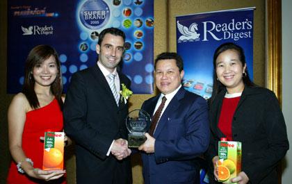 น้ำผลไม้ตรามาลี ครองใจผู้บริโภค รับซูเปอร์แบรนด์เป็นปีที่ 3