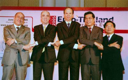 สวทช. ร่วมกับคณะกรรมาธิการยุโรปแถลงข่าวโครงการ “Euro-Thailand 2005”