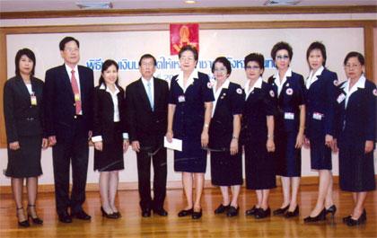 SCIB มอบเงินโครงการ “SCIB FOCUS” ให้แก่เหล่ากาชาด จ.นนทบุรี