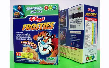 บัตรเติมเงิน Kellogg’s Frosties “โทรก็ได้ กินก็ดี”