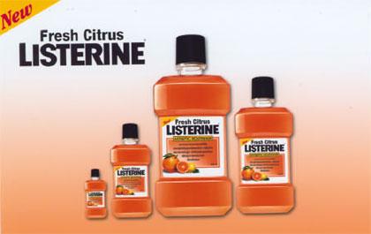ลิสเตอรีน เฟรซ ซิทรัส รสชาติส้ม สดชื่น อ่อนโยน ใหม่