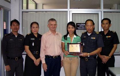 ไรมอน แลนด์สนับสนุน ตม.พัทยา