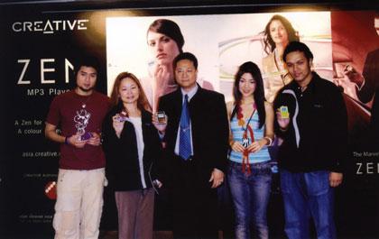 ครีเอทีฟ เปิดตัวเครื่องเล่น เอ็มพี 3 รุ่น เซน นีออน