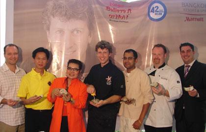 การแข่งขันค้นหาแชมป์เปิดหอยนางรมในประเทศไทยครั้งแรก