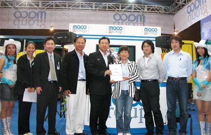 MACO รุกตลาดญี่ปุ่น แต่งตั้งตัวแทนจำหน่ายไตรวิชั่นขยายฐานสู่ภูมิภาคเอเชีย