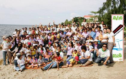 “เชฟโรเลต อาวีโอ” ใจดี พาเด็กพิการบ้านเฟื่องฟ้า เที่ยวทะเลบางแสน