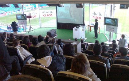 เทคโนโลยีของซิสโก้ยกระดับสนามซานติอาโก เบอร์นาบิว สู่ชั้นแนวหน้าของสนามกีฬา