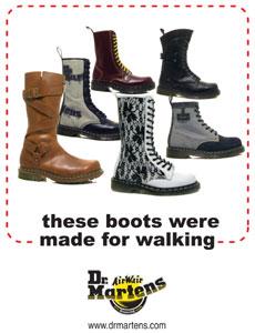 Dr.Martens boots were made for walking คอลเล็คชั่นรับเปิดสาขาใหม่