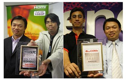 เบ็นคิว FP241W คว้าอีก 2 รางวัลมอนิเตอร์ยอดเยี่ยม