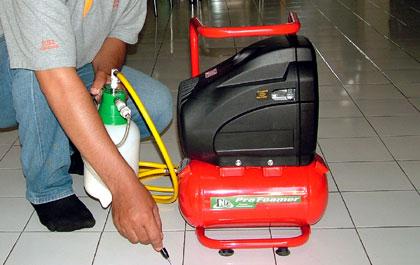 เครื่องอัดน้ำยากำจัดปลวก