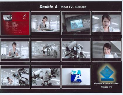 ดั๊บเบิ้ล เอ รับรางวัล Viewers’ Choice Award ที่สิงคโปร์