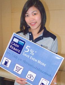 ไดเนอร์สคลับให้สมาชิกบัตรใช้จ่ายแบบคลายร้อน มอบเงินคืนเข้าบัญชีบัตรฯ 5%