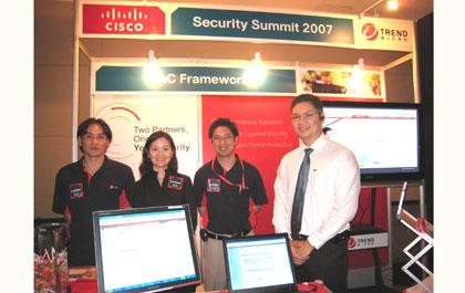 เทรนด์ ไมโคร ร่วมโชว์เทคโนโลยีในงาน “ซิสโก้ ซิเคียวริตี้ ซัมมิท 2007”