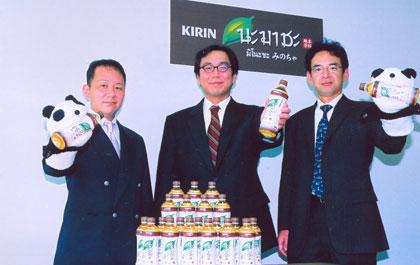 สยามคิรินเปิดตัวชาเขียวใหม่รสธัญพืช “นะมาชะ มิโนะชะ”