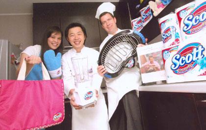 กระดาษอเนกประสงค์สก๊อตต์® แจกพรีเมี่ยมคู่ครัวสุดเก๋ เอาใจคุณแม่บ้านยุคใหม่