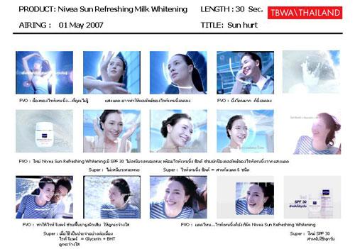 ภาพยนตร์โฆษณาชุด “ซัน เฮิร์ท” เมื่อแสงแดด ไม่ได้ทำลายแค่ผิวคุณ….