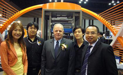 “ฮาวาร์ด ชมิท” เยี่ยมบูธเอ็นฟอร์ซภายในงาน ‘CDIC2007’