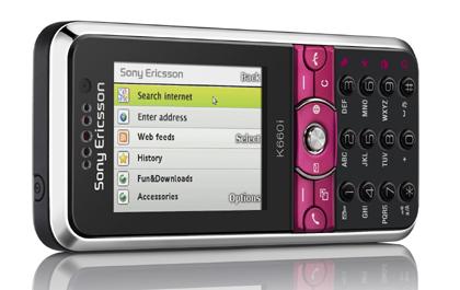 โซนี่ อิริคสัน รุ่น K660i ใหม่ WEB COMMUNICATION PHONE