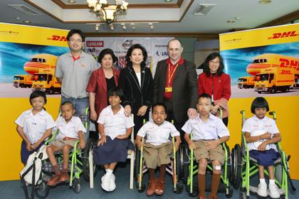 ดีเอชแอล เอ๊กเซล ซัพพลายเชน สนับสนุนการแข่งขันกอล์ฟหารายได้ช่วยเด็กพิการ
