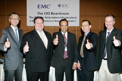 อีเอ็มซี สนับสนุนงานเสวนา ‘The CIO Boardroom’