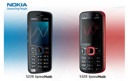 โนเกีย XpressMusic 2 รุ่นใหม่ สุดยอดพลังเสียงทางดนตรี