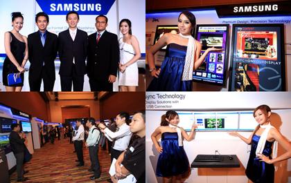 ซัมซุงจัดโร้ดโชว์ยิ่งใหญ่ พาเหรดจอภาพดิสเพลย์ใหญ่และโซลูชันกว่า 20 รุ่น