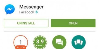 เฟซบุ๊กเทียบชั้นกูเกิล หลังยอดโหลด Messenger ทะลุ 1 พันล้านครั้ง