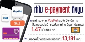 ทำไม e-payment ถึงบูม
