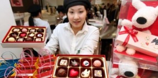 วาเลนไทน์ญี่ปุ่น ธุรกิจความรัก เงินสะพัดทั้งประเทศ